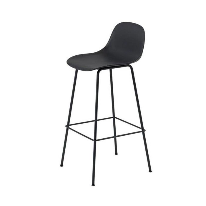Muuto Fiber tabouret frame tube avec dossier