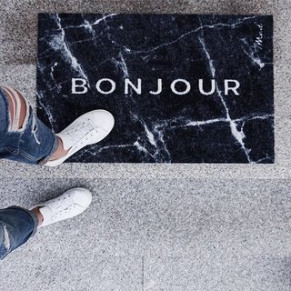 Mad About Mats Bailey Bonjour tapis dur - scraper 50 x 75