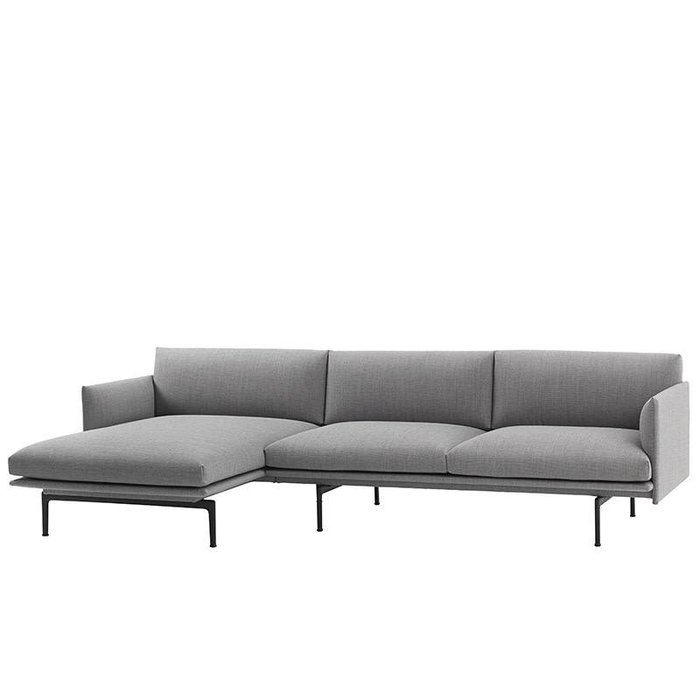 Muuto Outline Sofa - Chaise Longue links