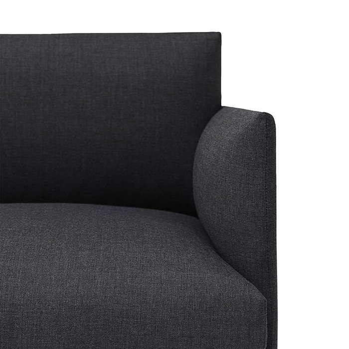 Muuto Outline Canapé - Chaise Longue droite