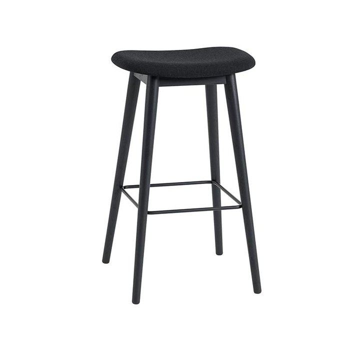 Muuto Fiber barkruk pieds en bois