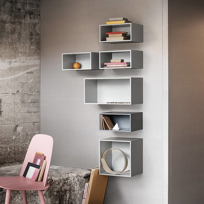 Étagère avec porte Stacked Medium - Muuto