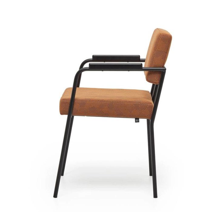 Fest Amsterdam Monday eetkamerstoel met armleuning zwart frame