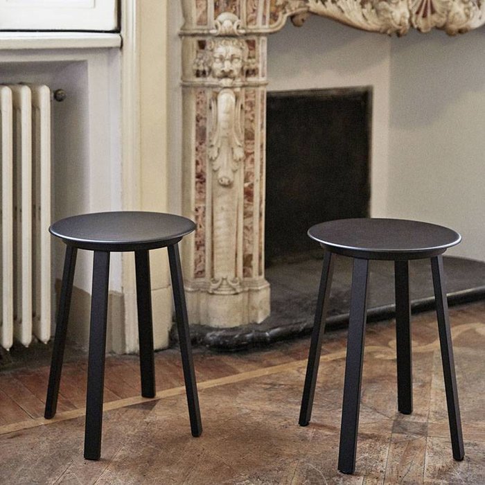 HAY Revolver tabouret - powder coated steel frame