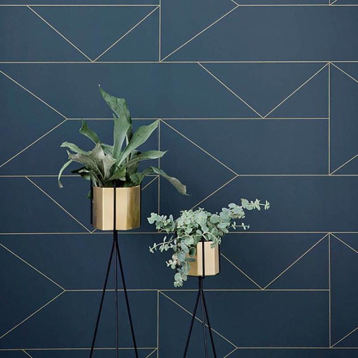 Fermliving Papier peint lines