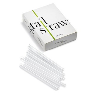 Serax Cocktail straws - glazen rietjes