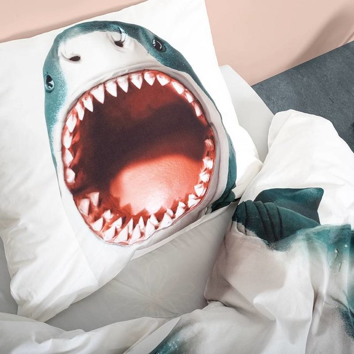 SNURK beddengoed Haai - Shark dekbedovertrek