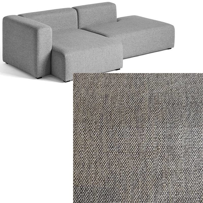 HAY Mags Sofa -  2.5 combination 3 - ruskin 33