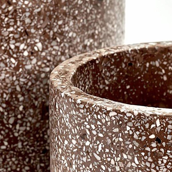 Serax Pot Terrazzo bruin S (Ø18cm )