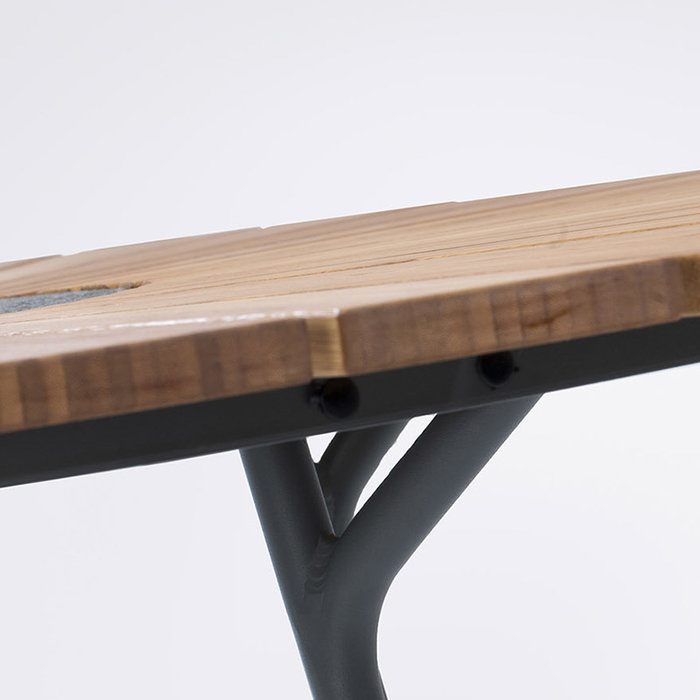 Houe Circle table bamboo