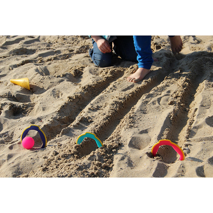 Quut Ringo petanquespel 6 ringen + 1 bal