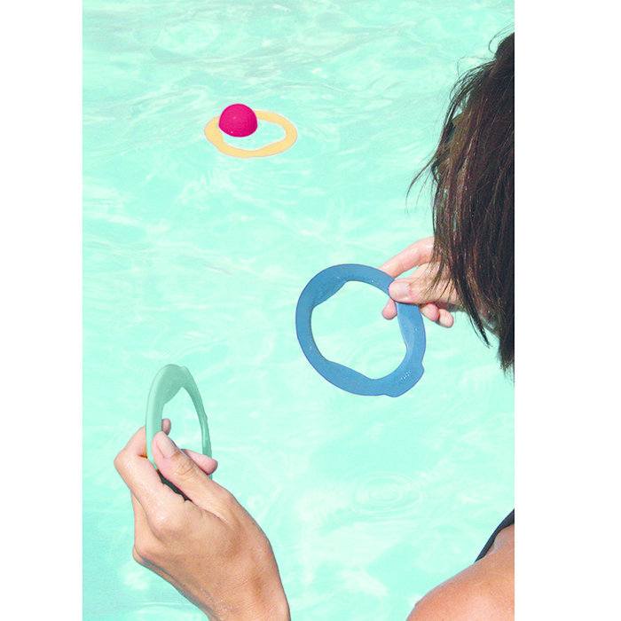 Quut Ringo petanquespel 6 ringen + 1 bal