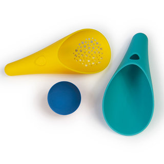 Quut Cuppi pelle, tamis et balle