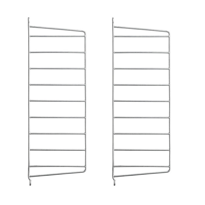 String Wandpaneel galvanized 20 cm dubbel