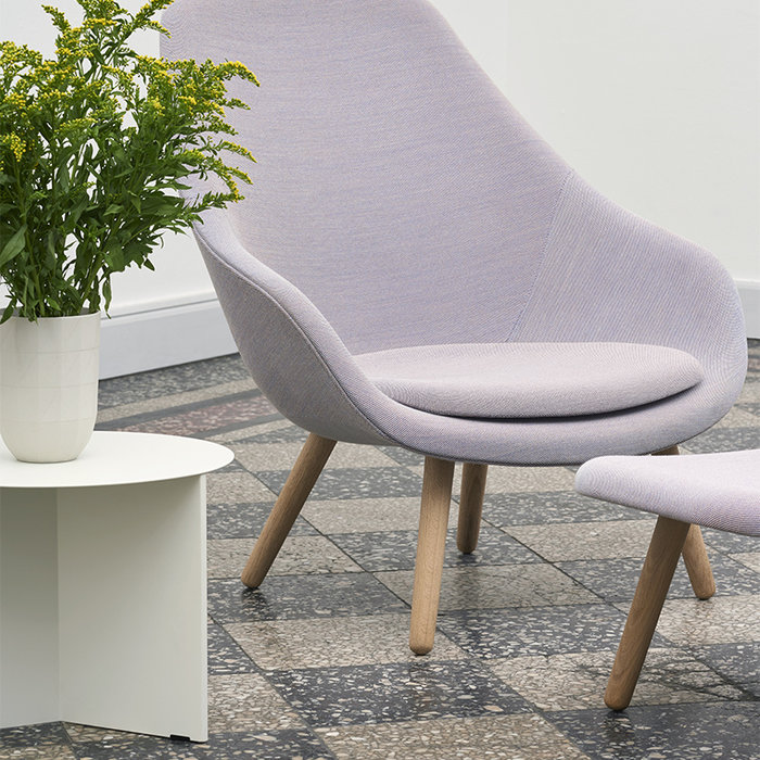 HAY Slit table Round Steel - Ø 45 x H 35,5 cm