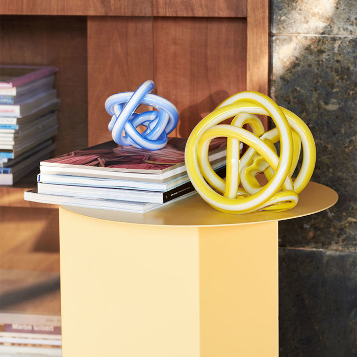 HAY Slit table Round Steel - Ø 45 x H 35,5 cm