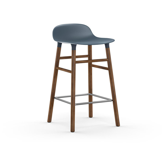 Normann Copenhagen Form Barstool Bois de noyer