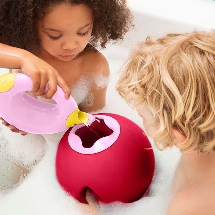 Quut Ballo - seau de plage Cherry red