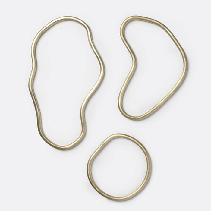 Fermliving Pond Trivets onderleggers - set van 3