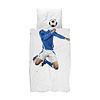 SNURK beddengoed Housse de couette football (blue)