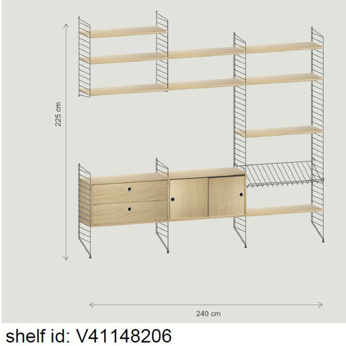 String String wandconfiguratie 22