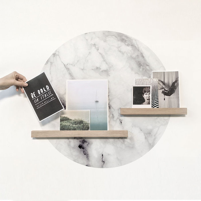 Groovy Magnets Magneetsticker Marmer Wit