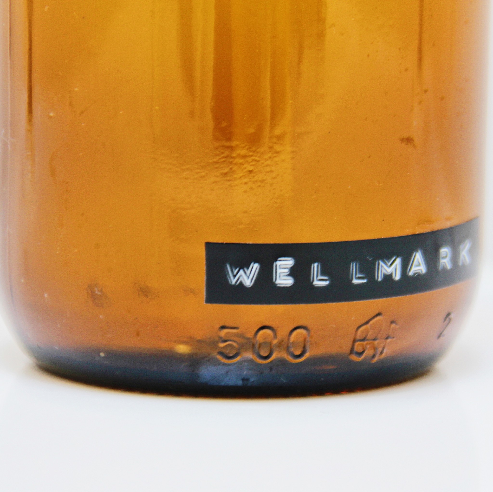 Wellmark Afwasmiddel in glas - zwart