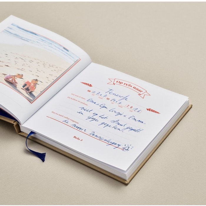Stratier Logboek & fotoalbum Wij op reis