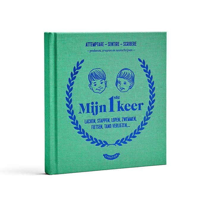 Stratier Journal de bord et album photo Mijn 1e keer