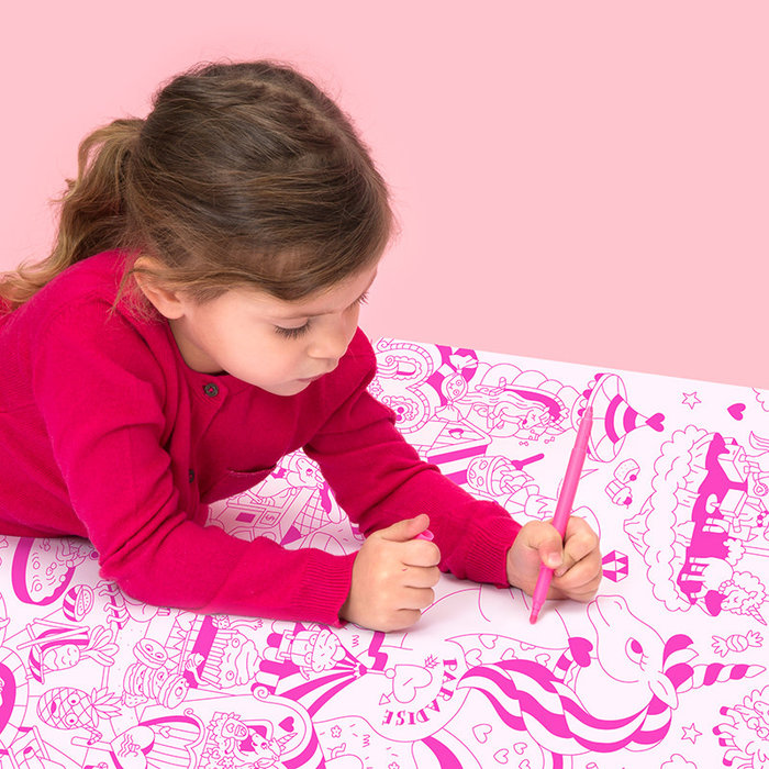 OMY Kleurposter Lily unicorn - OMY