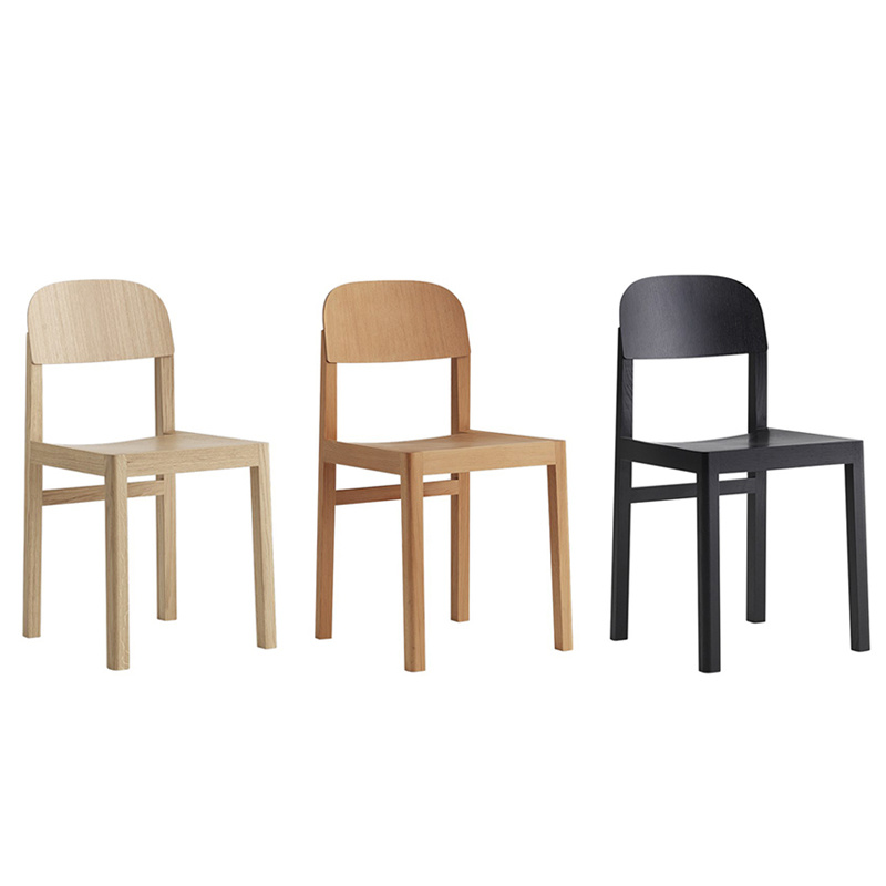 binnenkort groentje Bruin Workshop Chair - Muuto / LIVINGDESIGN 10% korting vanaf 6 stoelen -  Livingdesign