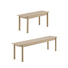 Muuto Linear bank eik