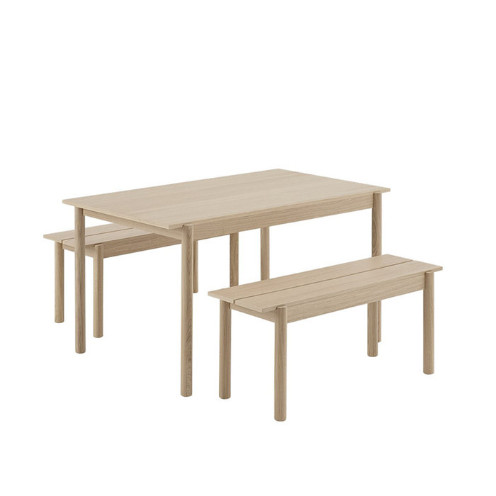 Muuto Linear Table  chêne