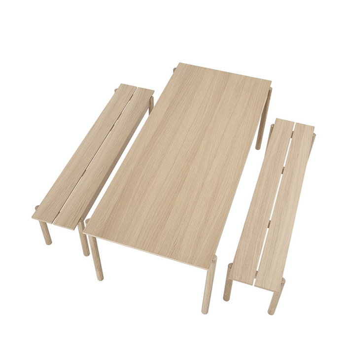 Muuto Linear Table  chêne