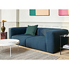 HAY Mags Soft Sofa - 2.5 seater combination 1 - Flamiber petrol blue J4
