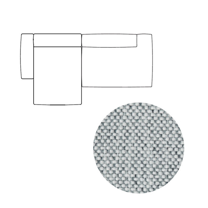 HAY Mags  Soft Sofa Low armrest 2.5 seater - combination 3