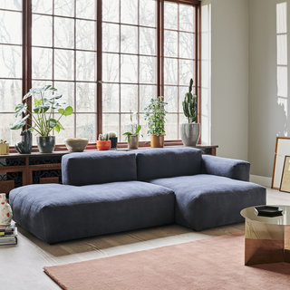 HAY Mags  Soft Sofa Low armrest 2.5 seater - combination 3