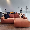 Fest Amsterdam Clay sofa avec longchair small - Royal 160 magnolia