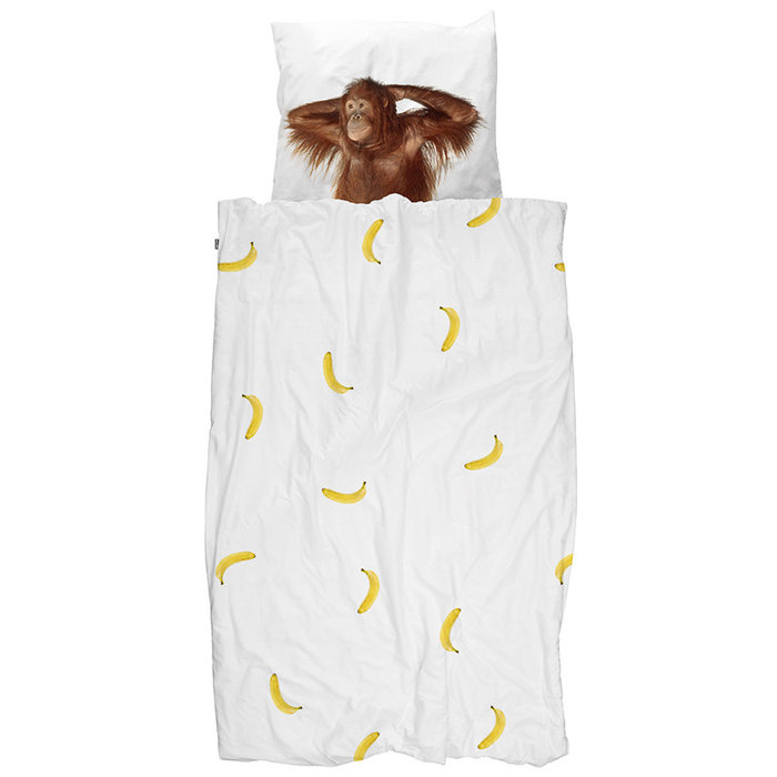 SNURK beddengoed Banana dekbedovertrek