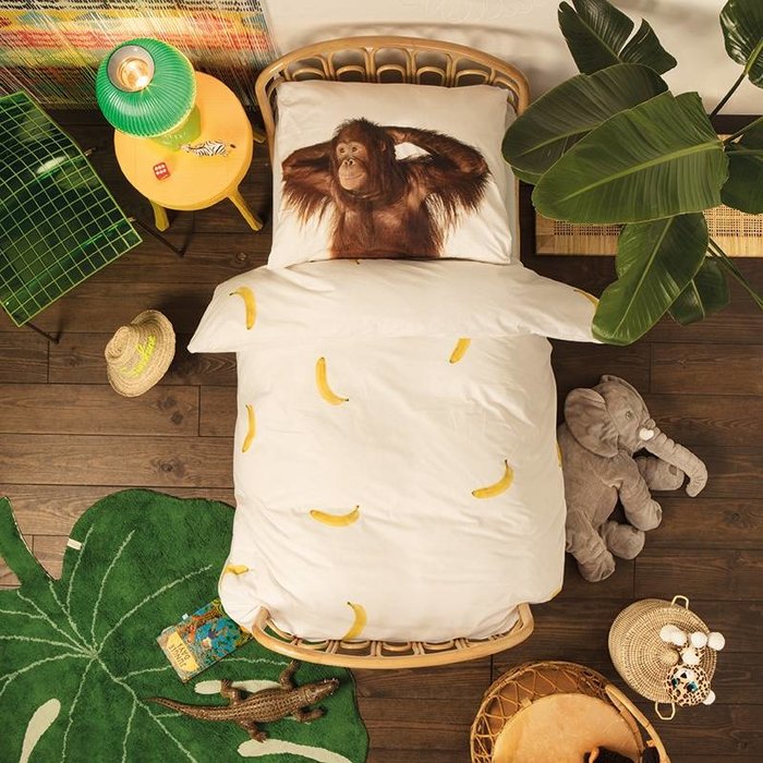 SNURK beddengoed Banana dekbedovertrek