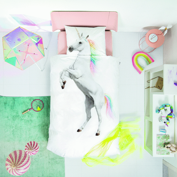 SNURK beddengoed Unicorn Housse de couette