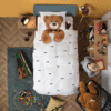 SNURK beddengoed Teddy dekbedovertrek