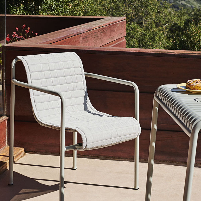 HAY coussin Quilted - Palissade dining armchair - HAY