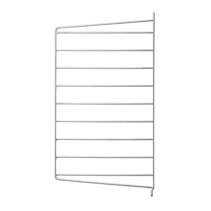 String Montant au sol simple galvanisé 30 cm