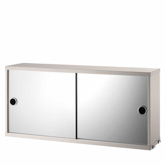 String Kast met spiegel 78x20x37 - String