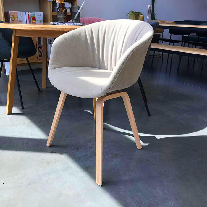 HAY About A Chair AAC23 SOFT  - natural lacquered oak frame