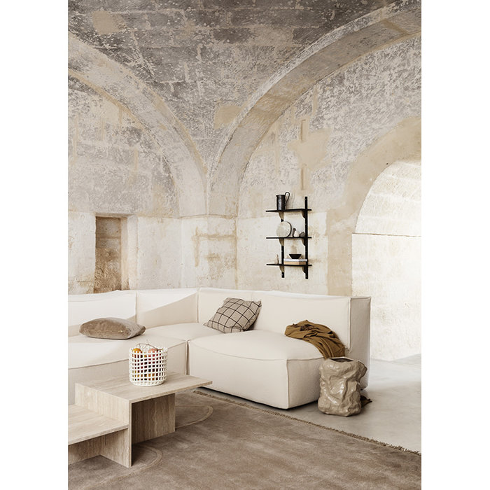 Fermliving Distinct Saltontafel Travertijn