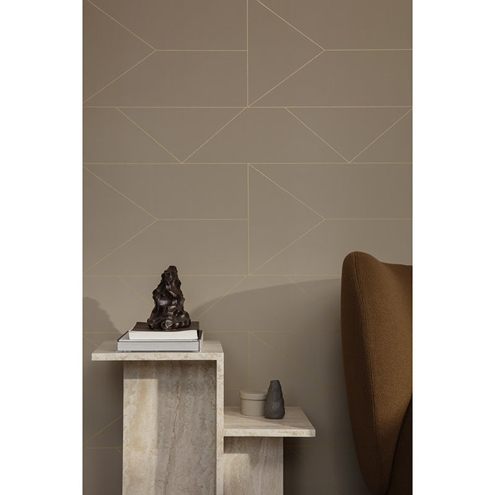 Fermliving Distinct Table d'appoint Travertin