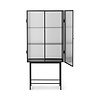 Fermliving Haze vitrine - Reeded glass