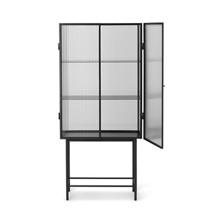 Fermliving Haze Vitrine - Reeded glass